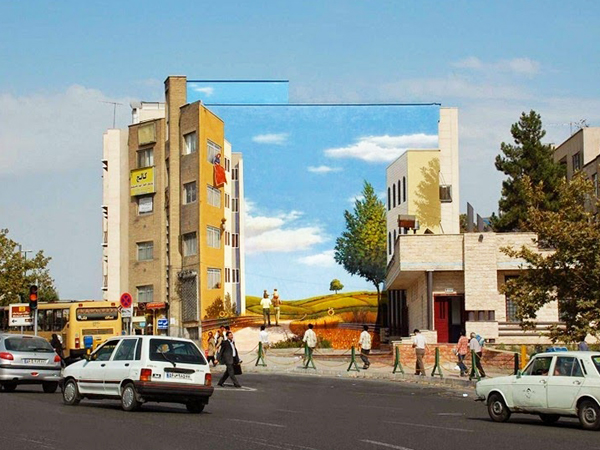 Simak Karya Seni Unik di Gedung-gedung Kota Teheran Yuk!